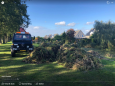 2b Werkzaamheden aan de vijver Kerklaan
