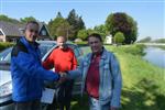 Tweede clubwedstrijd gewonnen door Piet Woudman.